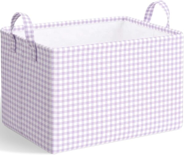 Island Style Printed Quilted Tote Basket