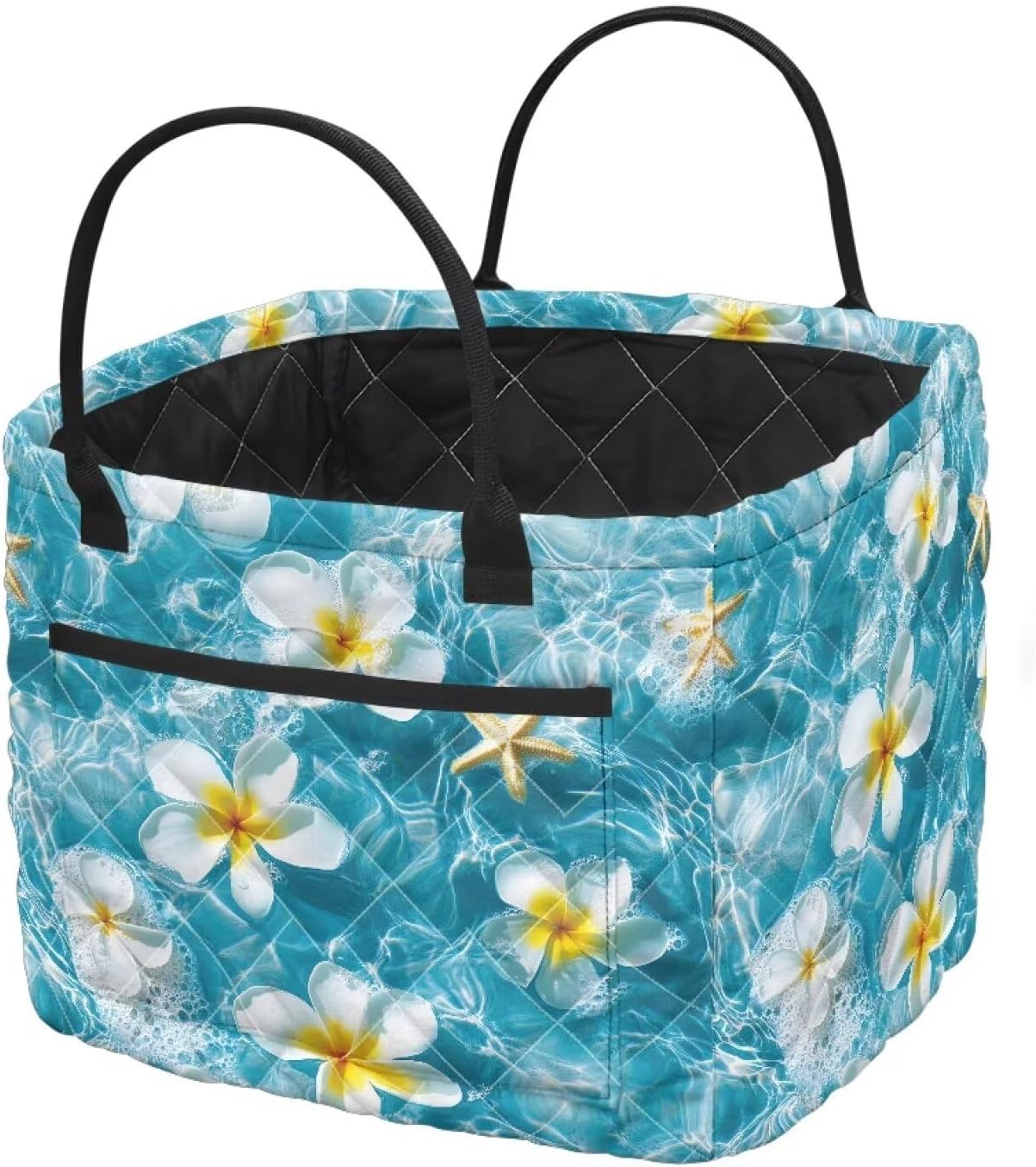 Striped Picnic Box with Complete Tableware Set